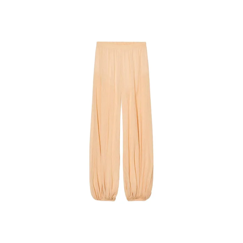 ZARA ZW Series Casual Pants Women's Peach-0