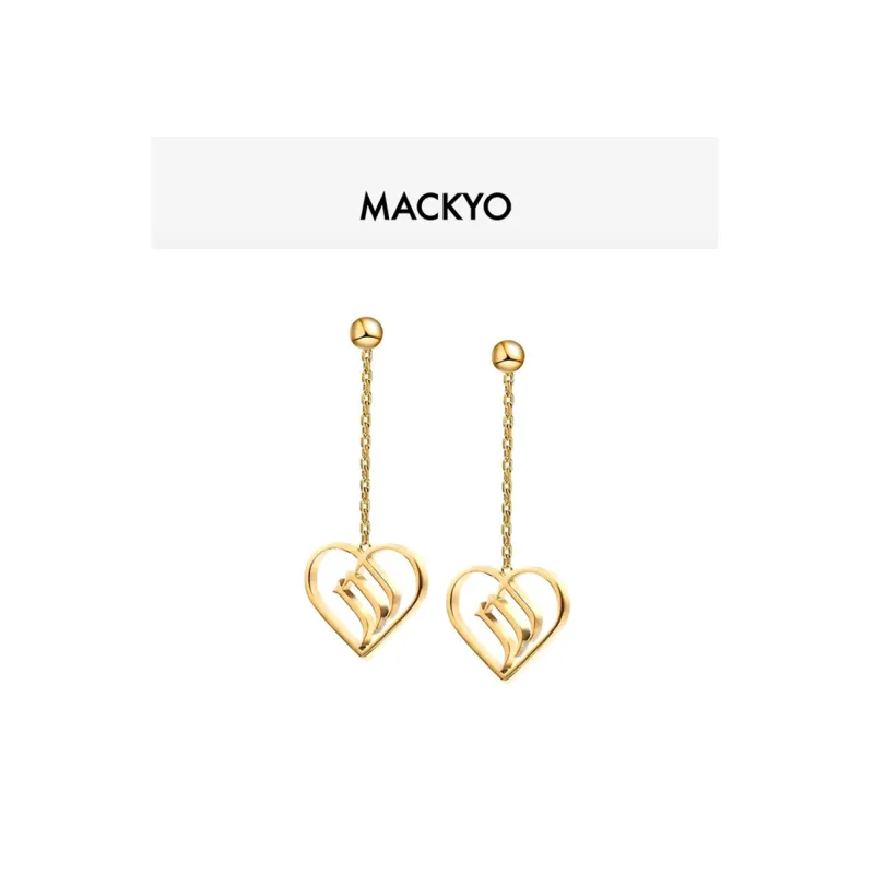 Mackyo Gold Plated Earrings Women's-0
