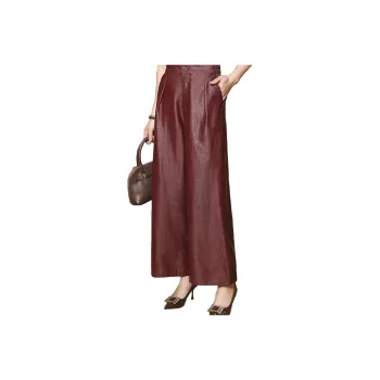 Yi Mengyuan Silk Casual Pants Women's