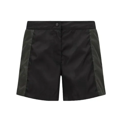 Moncler SS23 BORN TO PROTECT Series Casual Shorts Women's Black