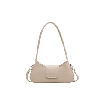 RIVMIND PU Shoulder Bag, Crossbody Bag Women's White/Black/Silver/Black/Pink/Blue