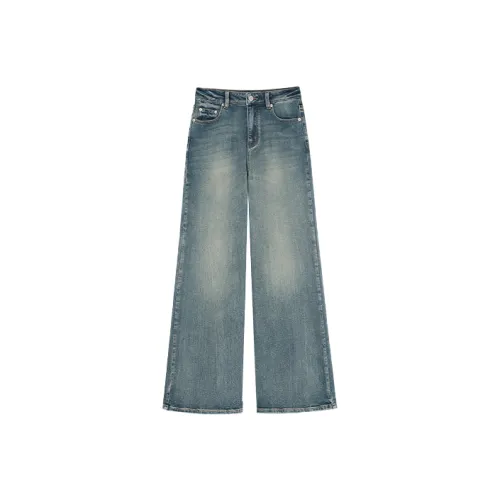 Orange Desire Jeans Women's Modern Smolder Blue