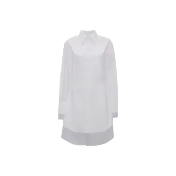 JW Anderson Long Sleeved Double Shirt Dress