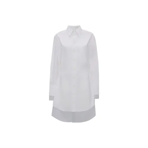 JW Anderson Long-Sleeved Double Shirt Dress