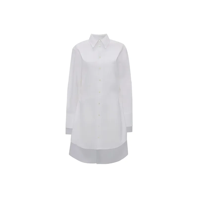 JW Anderson Long Sleeved Double Shirt Dress-0