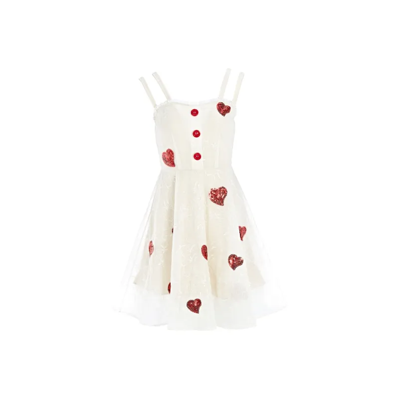 Marie Elie Sleeveless Dresses Women's Light Pink-0