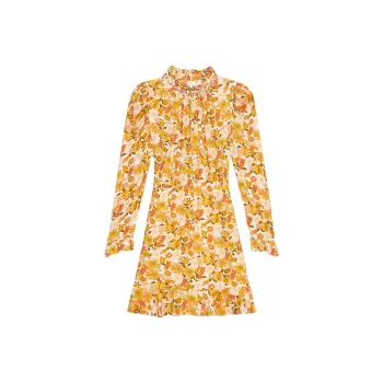 Sandro Long-Sleeved Dresses Women's Orange