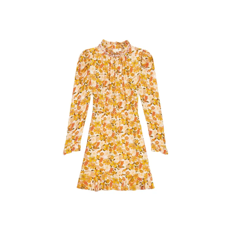 Sandro Long-Sleeved Dresses Women's Orange-0