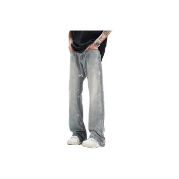 NHZN Jeans Unisex Blue