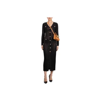 Self portrait Long Sleeved Dresses Women's Black