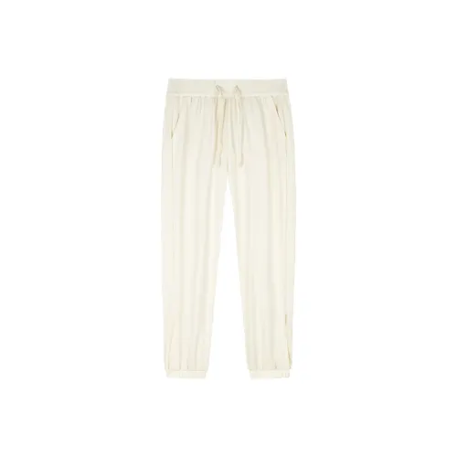 CHAOJIANTA Casual Pants Women's Micro Egg White