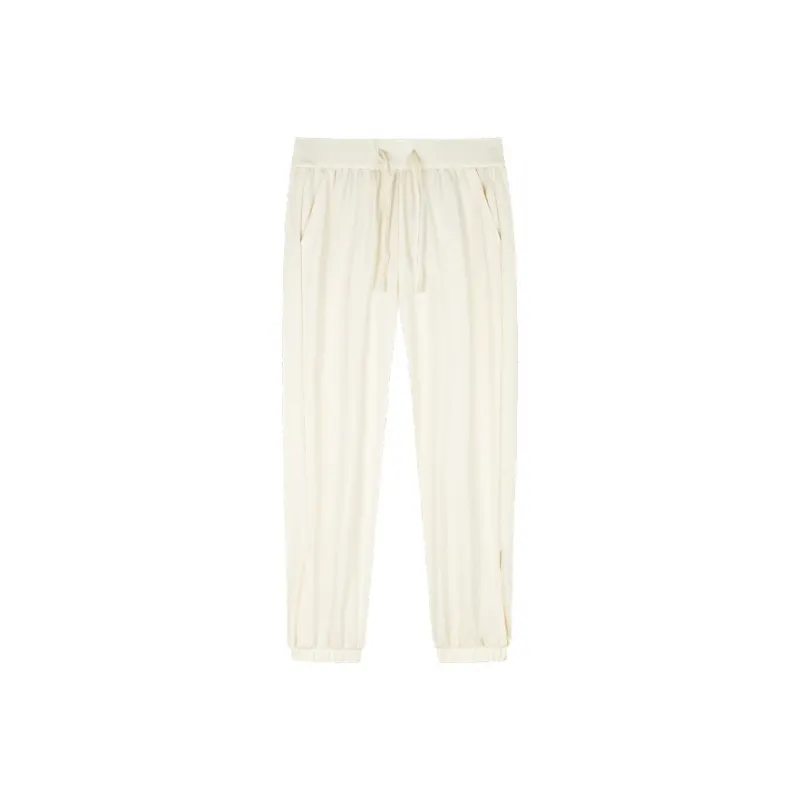 CHAOJIANTA Casual Pants Women's Micro Egg White-0