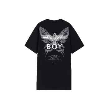 Boy London SS21 A Line Skirt Dress Black