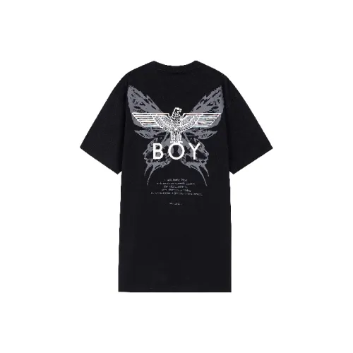 Boy London SS21 A Line Skirt Dress Black
