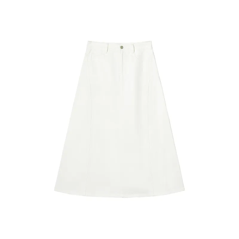 DIALOGUE Denim Long Skirts Women's-5