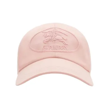 Burberry Cotton Baseball Caps Unisex Pink