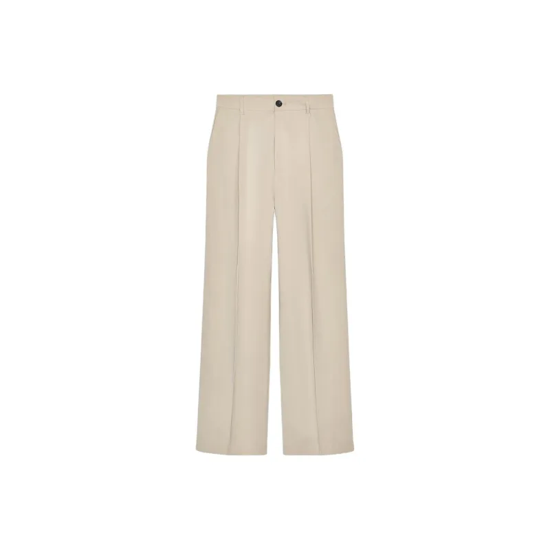 ZARA Casual Pants Women's Beige/Green-0