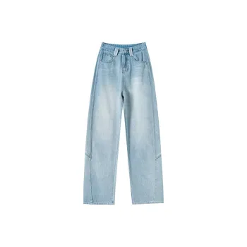 FAWENXIANGZI Jeans Women's Blue
