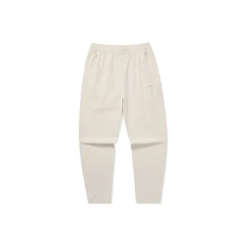 Erke Variety Training Collection Casual Pants Women's Cheese White