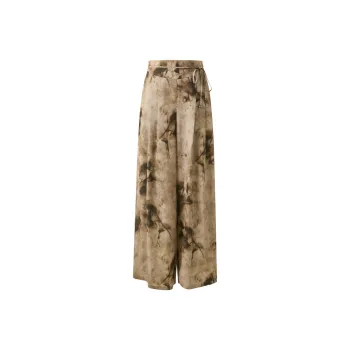 3COLOUR Casual Pants Women's Khaki Floral