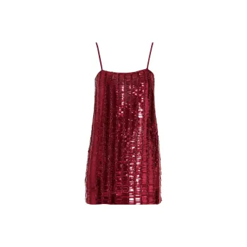 PINKO Slip Dress Women's Fuchsia