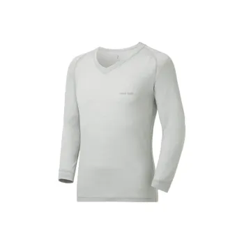 MONTBELL T Shirt Men's Light Gray
