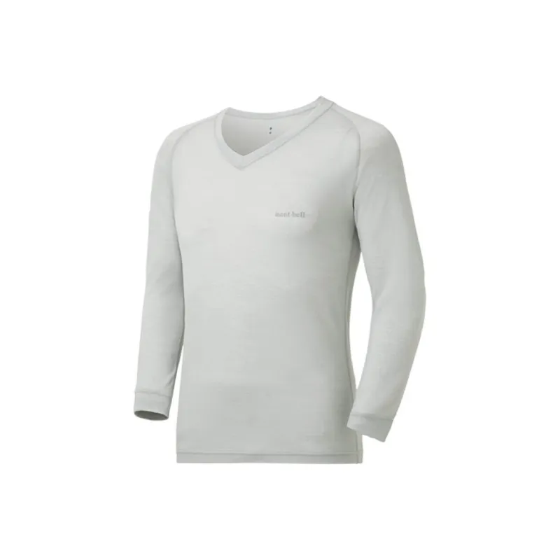 MONTBELL T Shirt Men's Light Gray-0