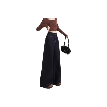 Alxnan Jeans Unisex Dark Blue