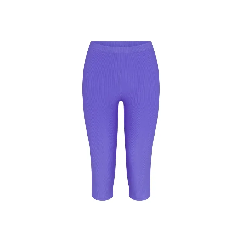 SKIMS SOFT LOUNGE CAPRI Casual Pants Women's Tanzanite-0