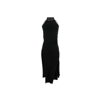 Helmut Lang Sleeveless Dresses Women's Black