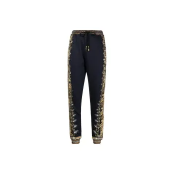 CAMILLA Knitted Sports Pants Women's Black