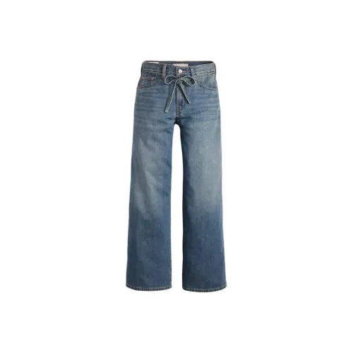 Levis Linen+Denim Collection Jeans Women's Dark Blue