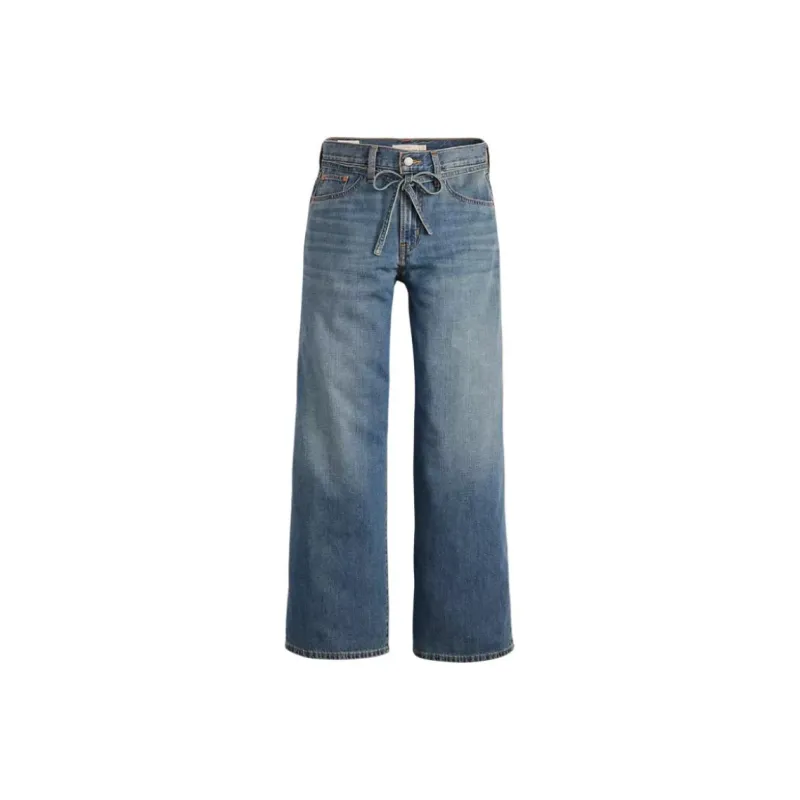 Levis Linen+Denim Collection Jeans Women's Dark Blue-0