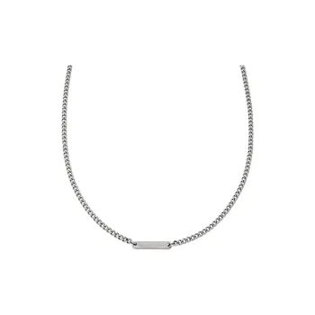 EMPORIO ARMANI Stainless Steel Necklaces Men's Silver
