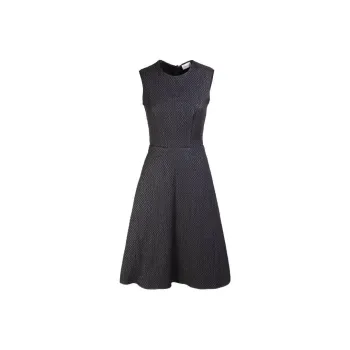 Moncler Round-Neck Sleeveless Dress