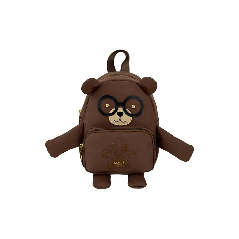 Homeboisportclub Nylon Backpack Unisex Brown/White-5