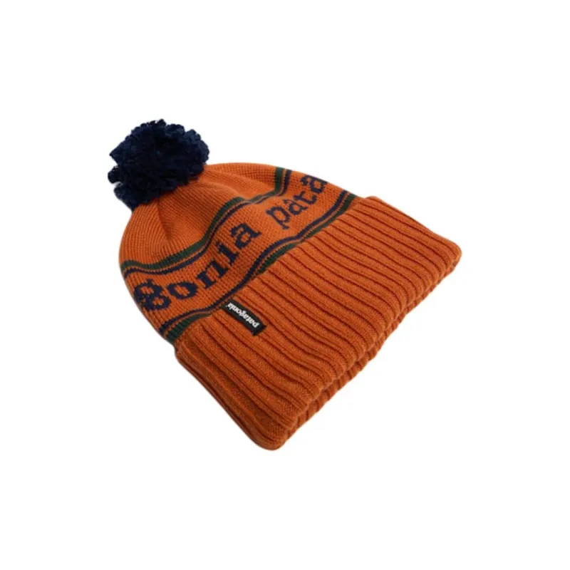 Patagonia Recycled Polyester Beanies Unisex Orange-1