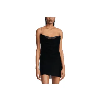 DION LEE Velvet Architrave Corset Mini Dress