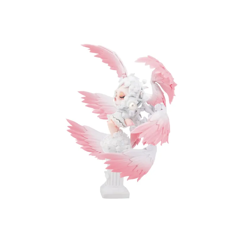 [Modified Doll] POP MART SKULLPANDA Photo Collection Six Winged Angel Hang Tag Box 18cm-22