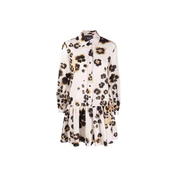 MOSCHINO Long-Sleeved Dresses Women's Multicolor