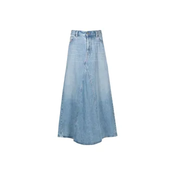 DIESEL De-Pago Panelled Maxi Skirt