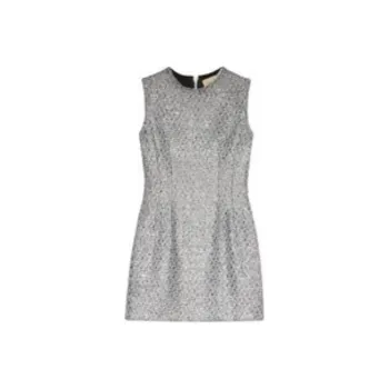 GUCCI Sleeveless Dresses Women's Silver