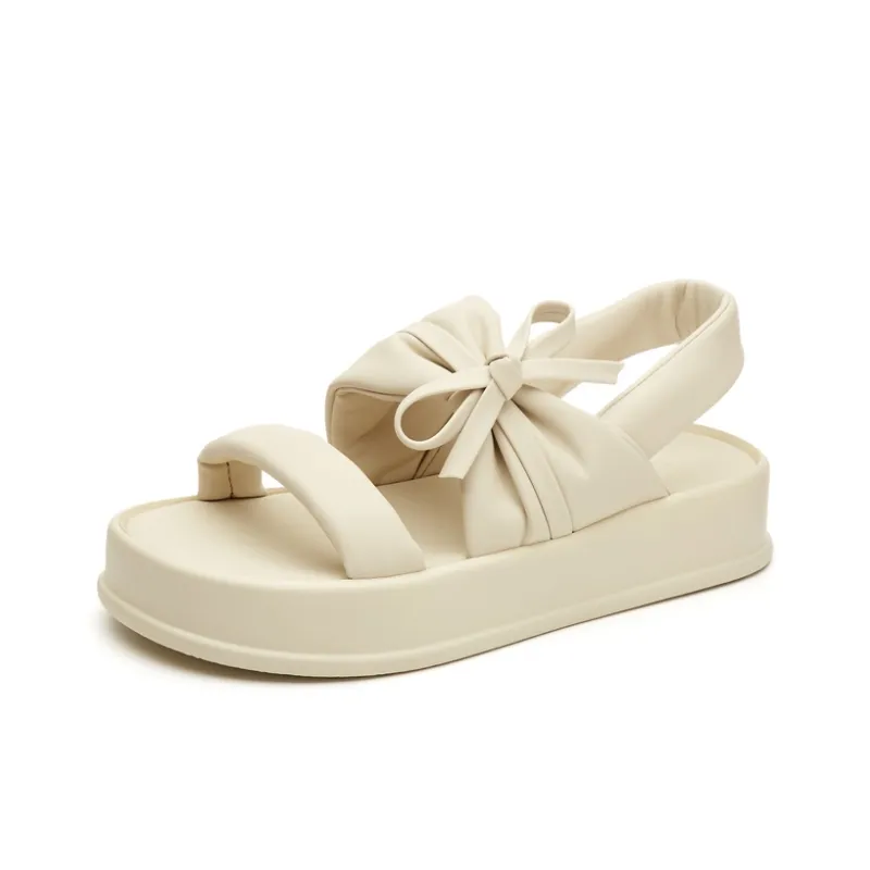 DAPHNE Beach Sandals Women's Black/Ecru-6