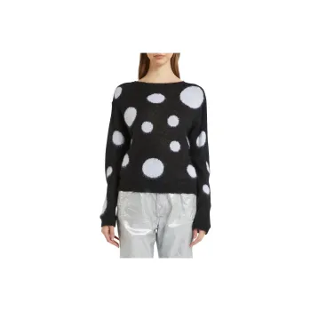 I BLUES Polka dot Knit Sweater