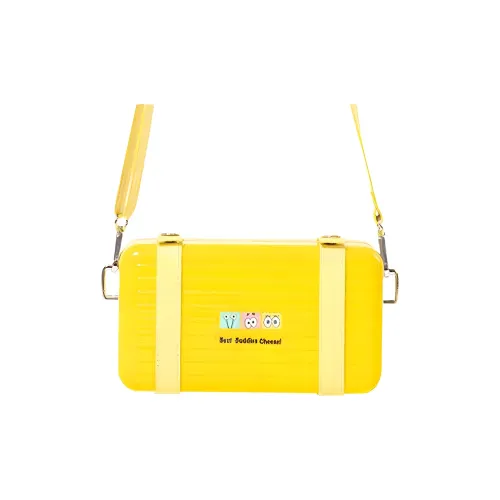 361° PC Shoulder Bag Crossbody Bag Cell Phone Pouch Unisex Yellow