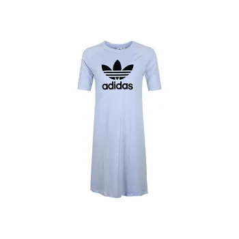 Adidas Originals Short Sleeved Dress Women's Blue