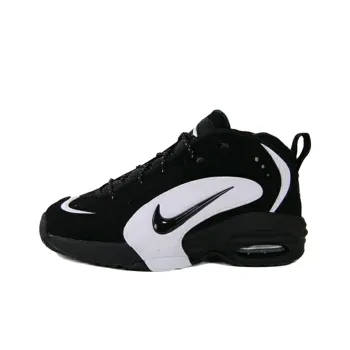 Nike Cushioning, Wear Resistant Mid Top Basketball Shoes Men's Black