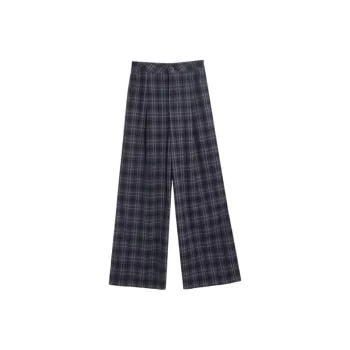 DREAM SEVEN 77 Casual Pants Women's Navy Blue