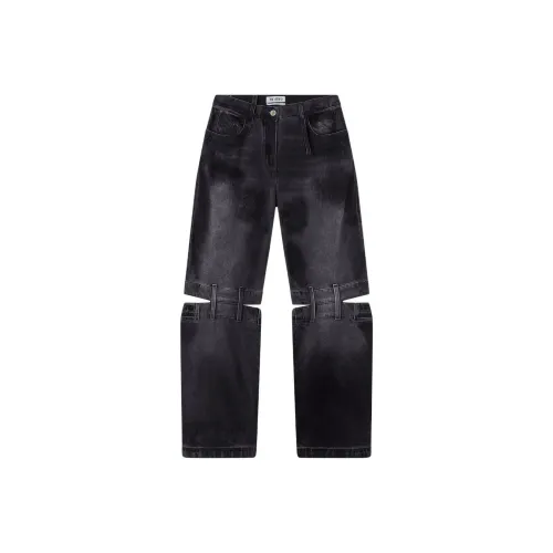 The Attico Lunghi Cut Out Jeans