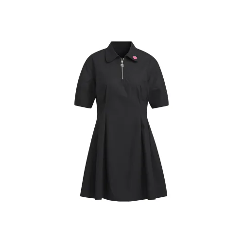 Adidas Neo Short Sleeved Dresses Women
s Black
